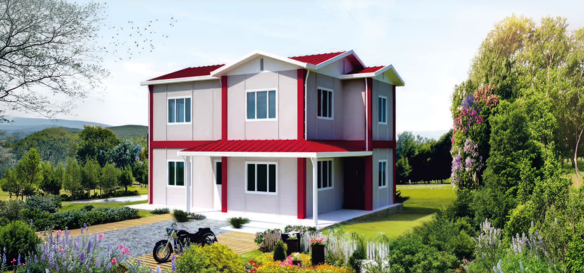 Çift Katlı Prefabrik Evler
